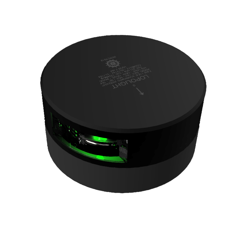 2nm 112,5° Green, Starboard, black anodized 2nm 112,5° Green, Starboard, black anodized